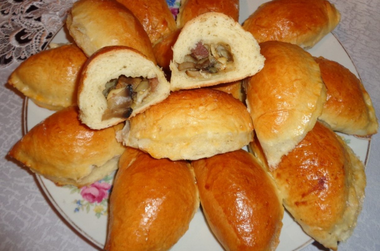 Pieczone pierożki