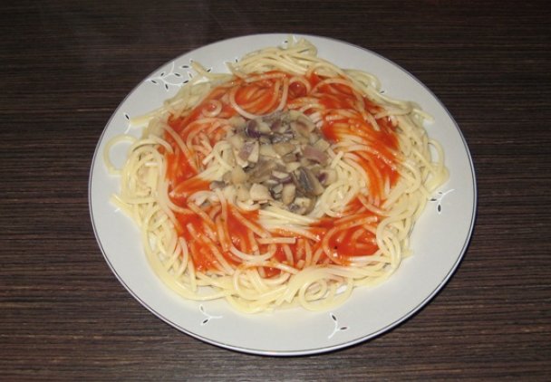 Spaghetti Napoli.