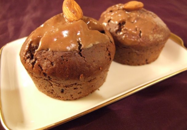 Muffinki czekoladowo- czekoladowe
