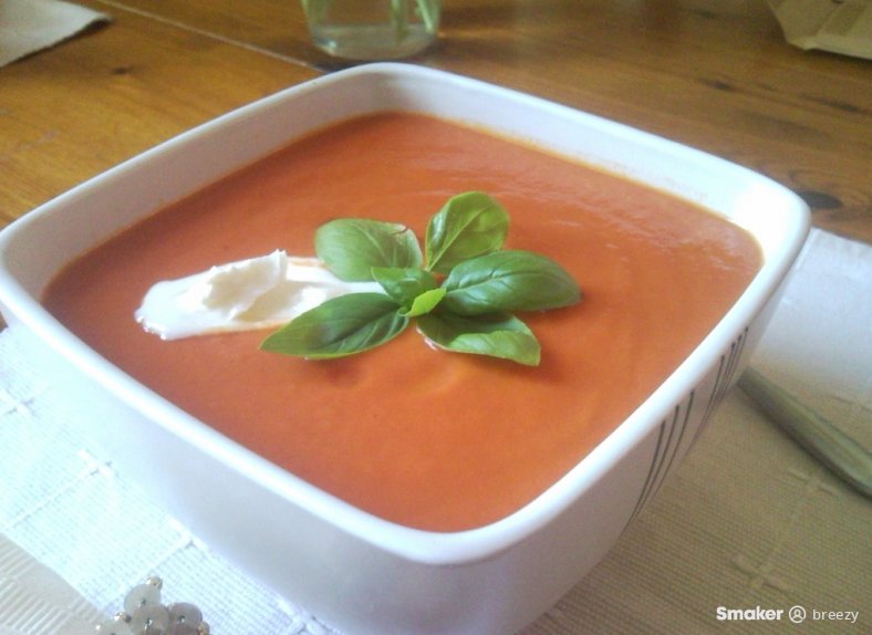  Zupa pomidorowa z mascarpone 