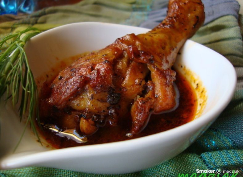 Dramstiki w pikantnej glazurze