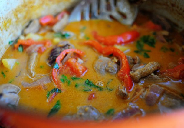 Tajskie curry z kaczki