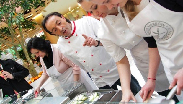 Michel Moran po raz kolejny gotował w Alei Smaków