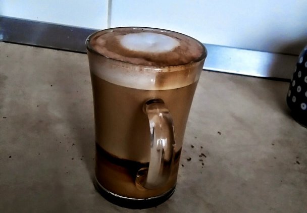 Domowa kawa Latte