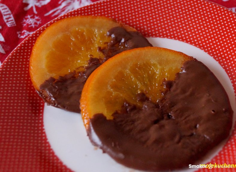  Kandyzowane pomarańcze w czekoladzie 