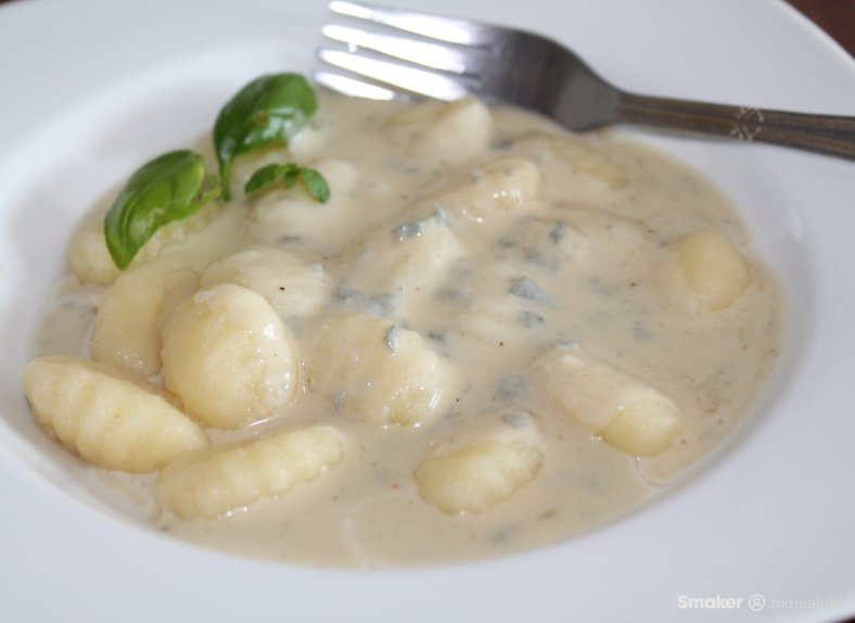  Gnocchi w sosie gorgonzola 