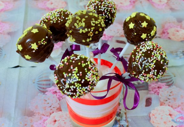 Lizaki czekoladowe - Pop Cakes