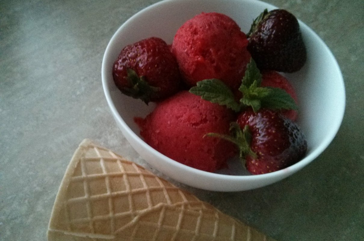 Sorbet truskawkowy