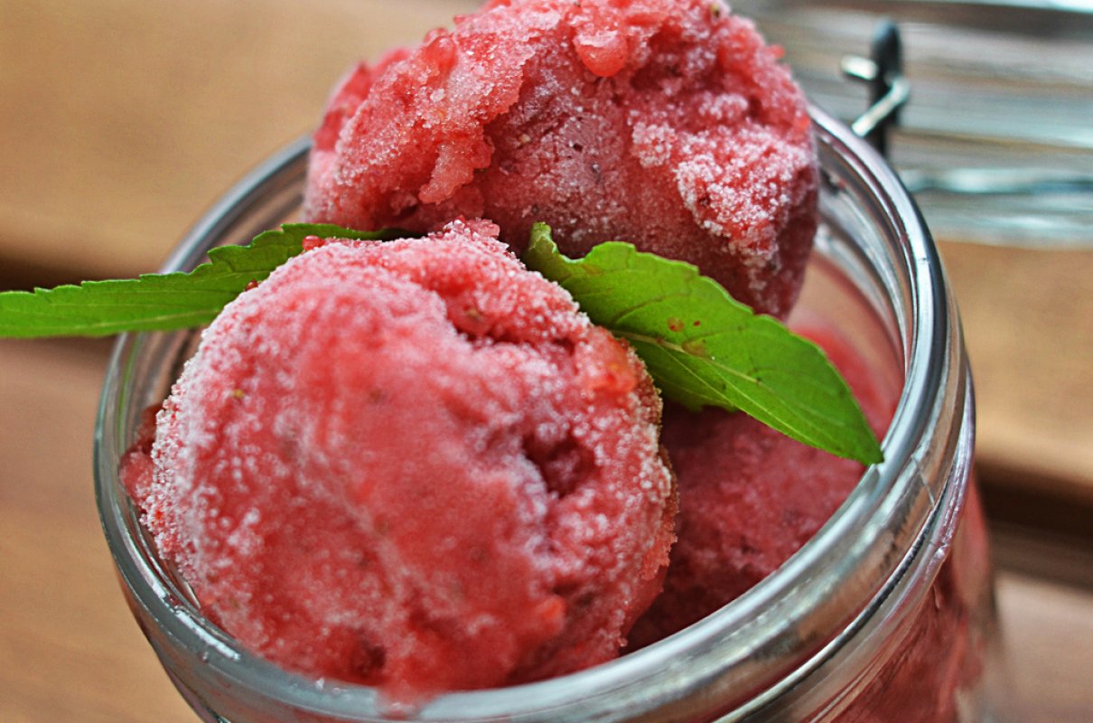 Sorbet truskawkowy