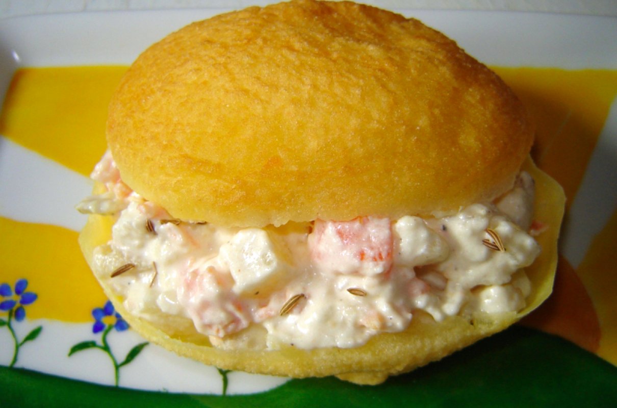 Nadziewane czapeczki z chocheleczki