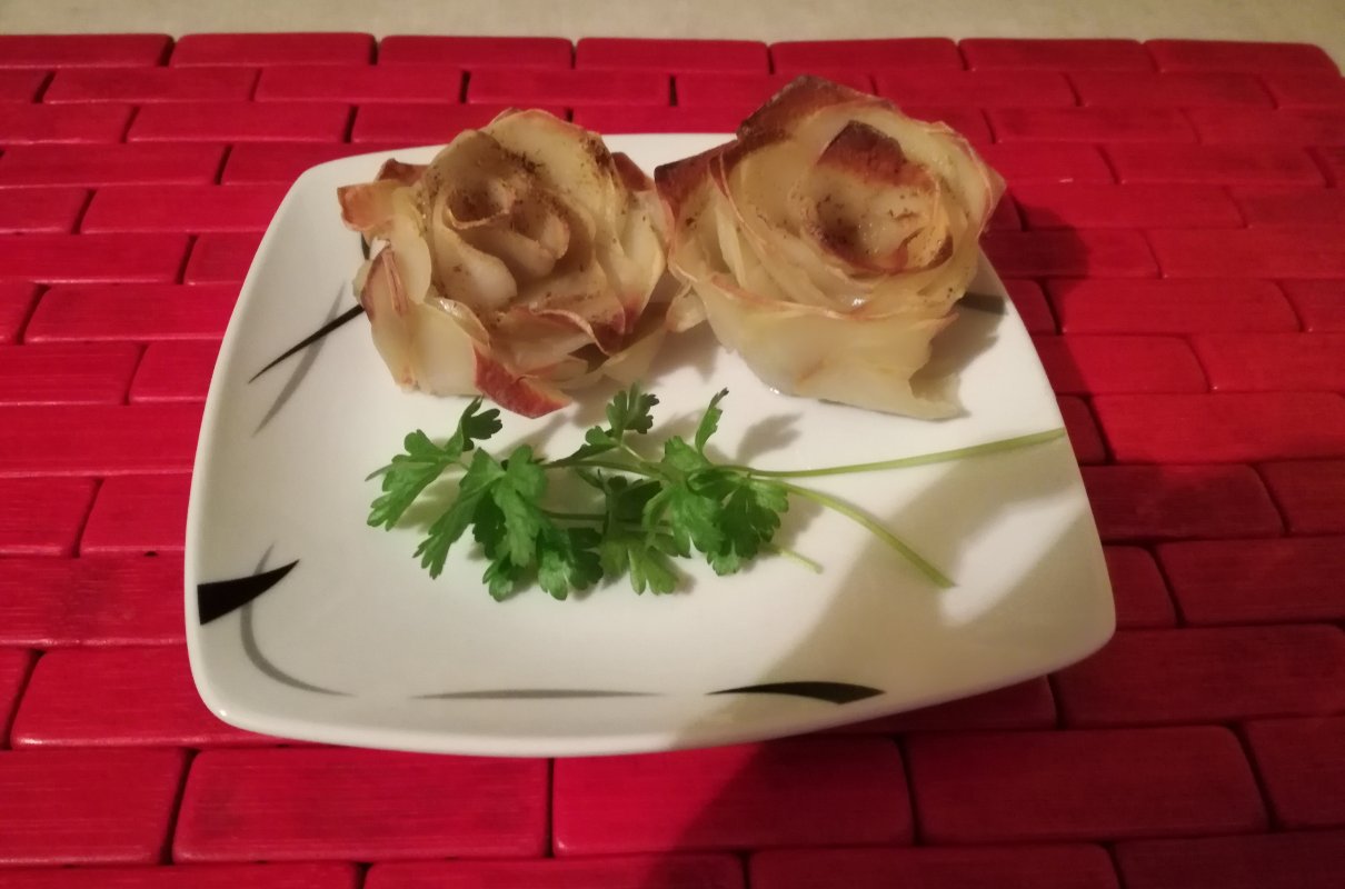 Różyczkowe ziemniaczki