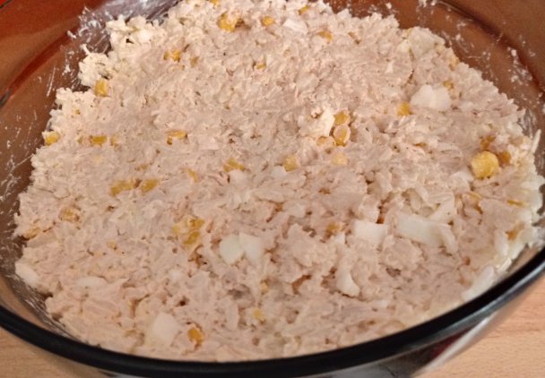 Sałatka z ryżu i kurczaka