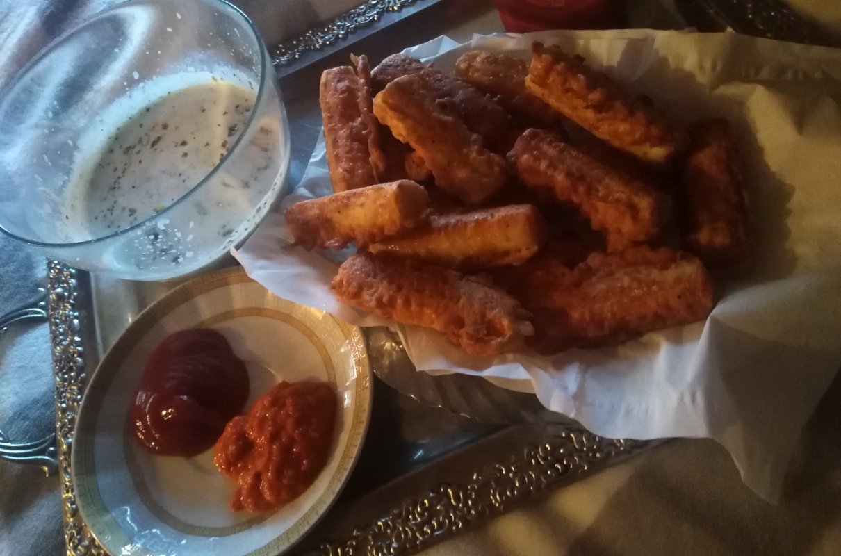 Paluszki surimi w panierce