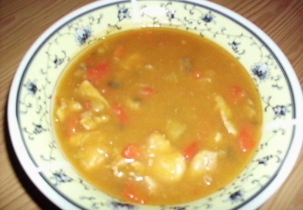 Jesienna gęsta zupa gulaszowa