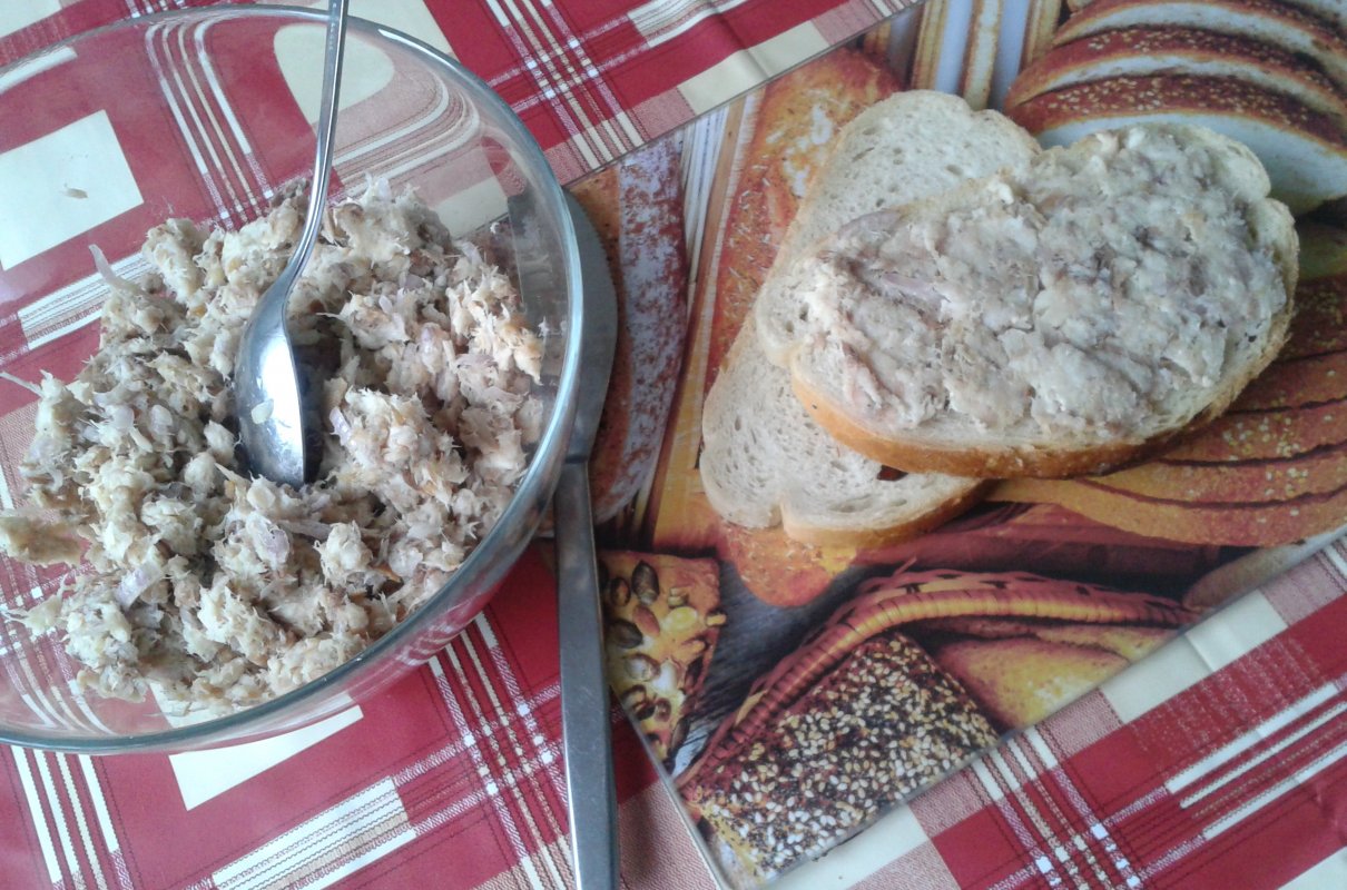 Pasta z wędzonej makreli