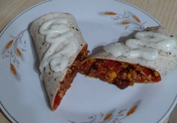Szybkie meksykańskie burrito
