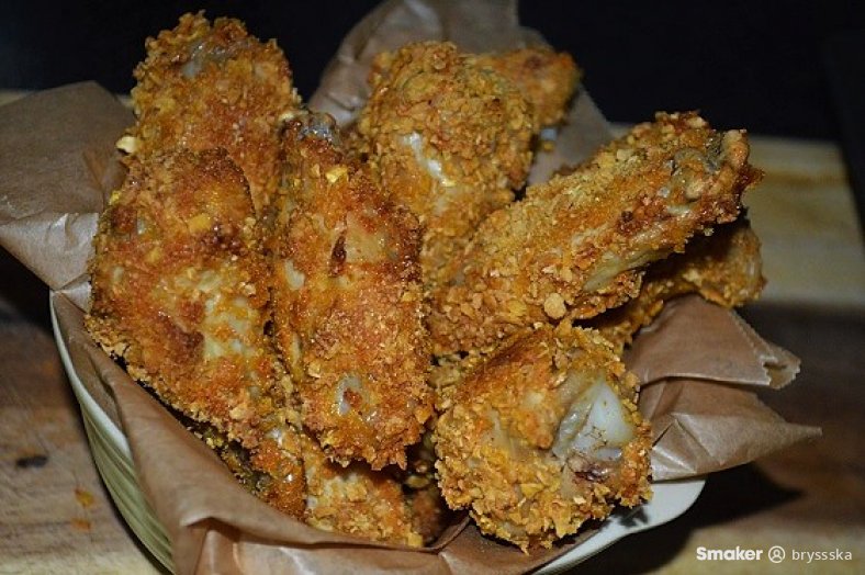 Skrzydełka z piekarnika jak z KFC