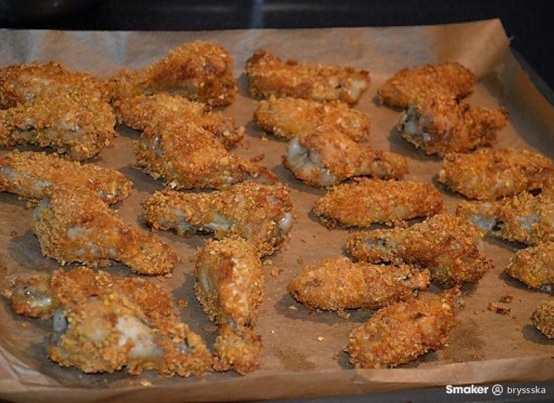 Skrzydełka z piekarnika jak z KFC