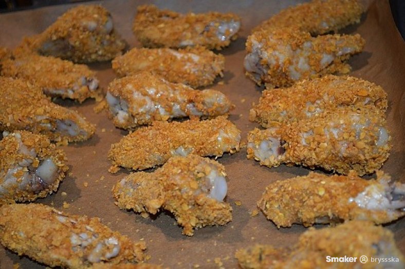 Skrzydełka z piekarnika jak z KFC