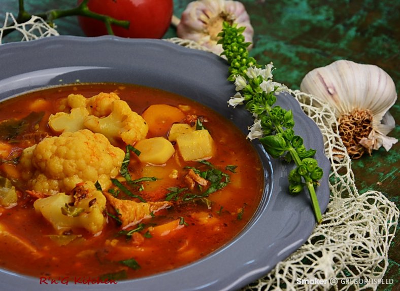  Włoska zupa kalafiorowa 