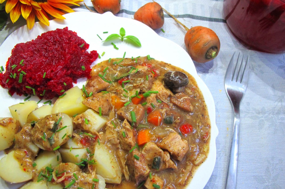 Gulasz szaszłykowy