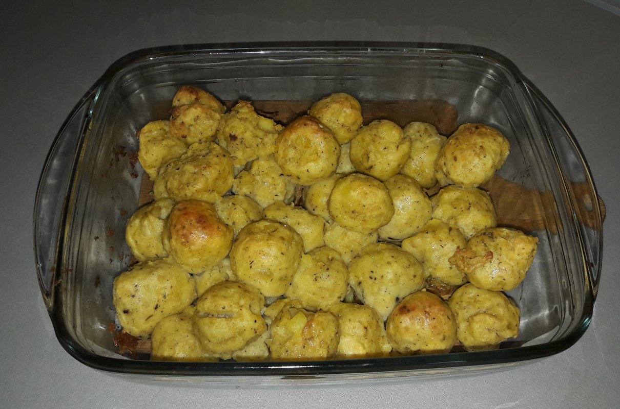 Ziemniaczane kuleczki.