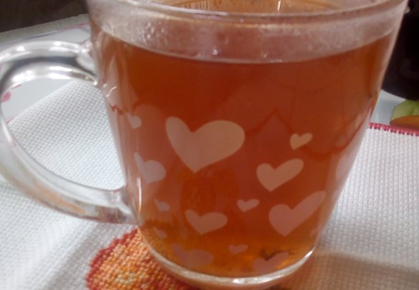 Rozgrzewająca herbatka od serca
