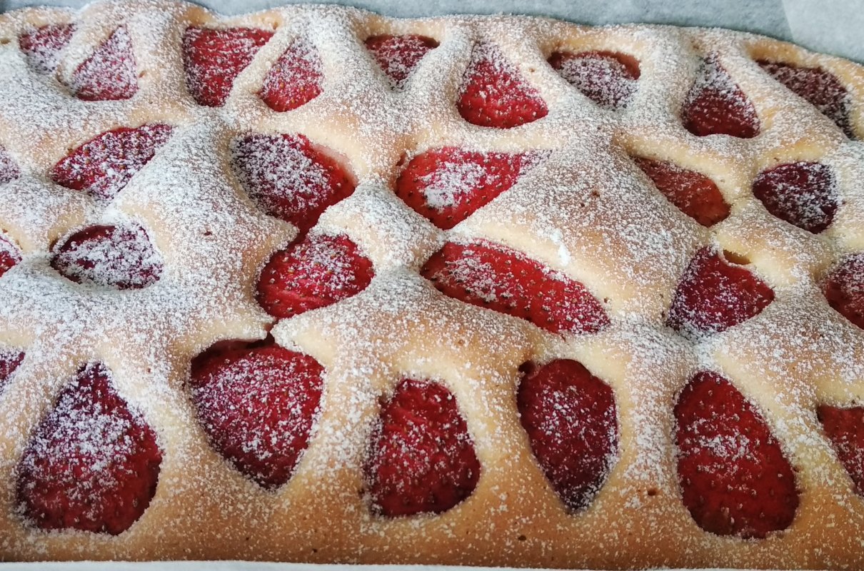 Ciasto z truskawkami