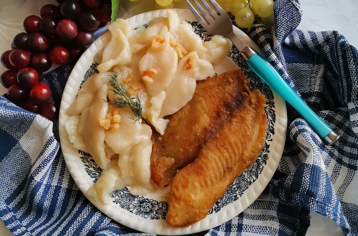 Kluski pszenne.