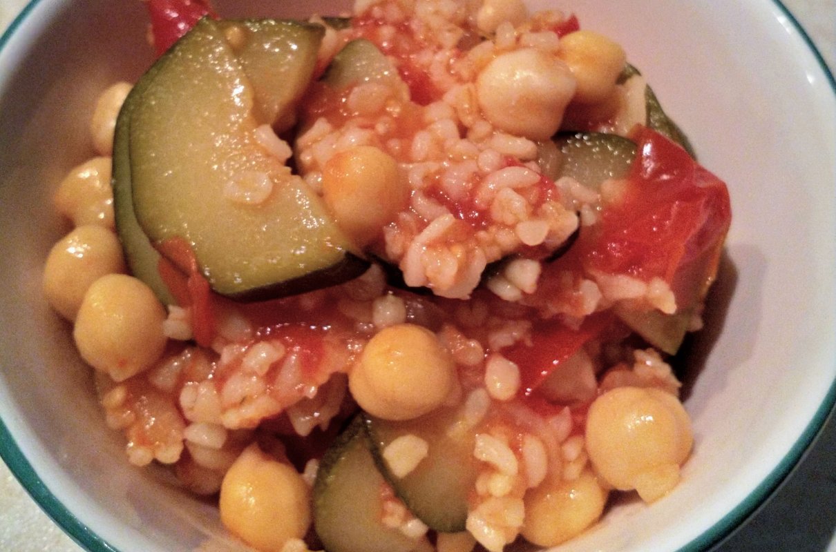 Kasza bulgur z ciecierzycą