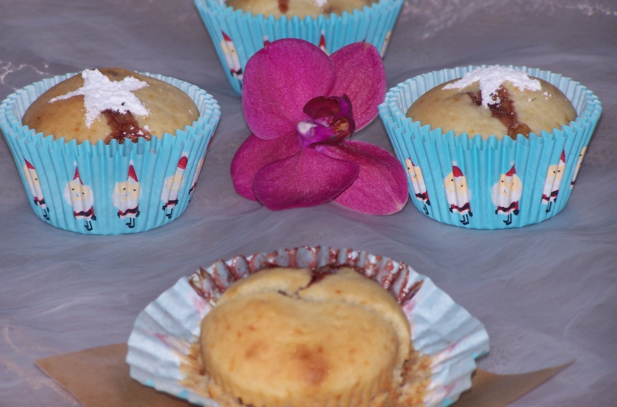 Muffinki z dżemem