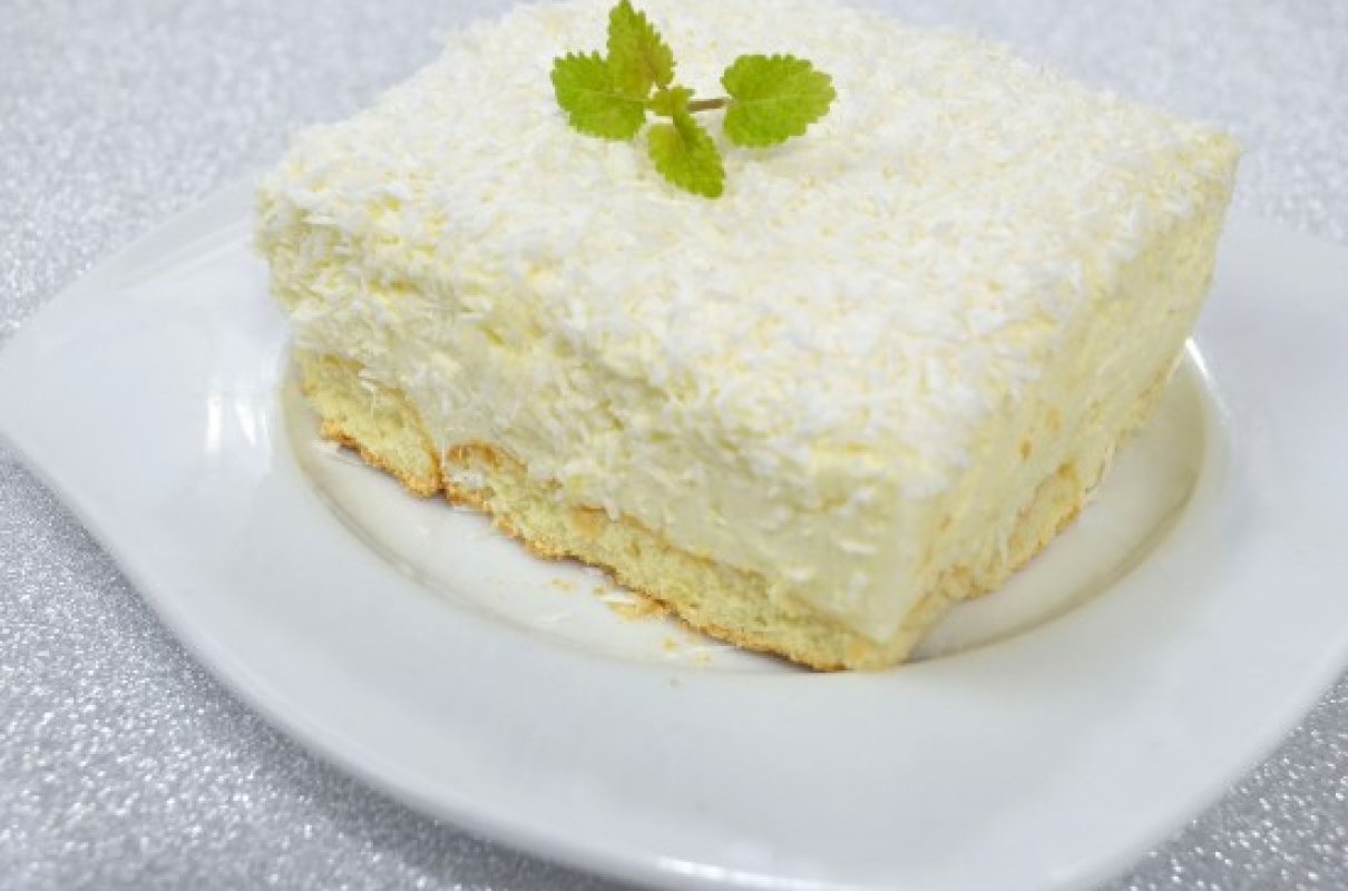 Ciasto Śnieżny Puch bez pieczenia