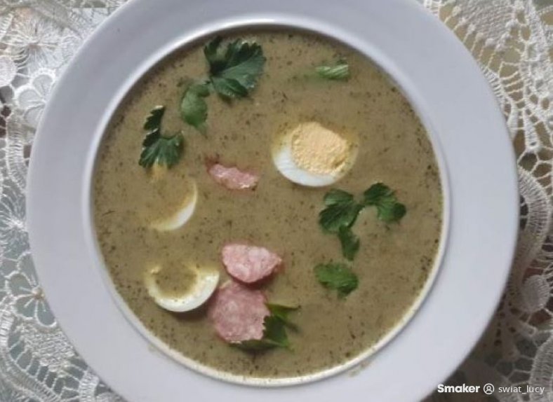  Zupa z pokrzywy i zieleniny 