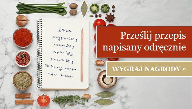 Prześlij przepis napisany odręcznie