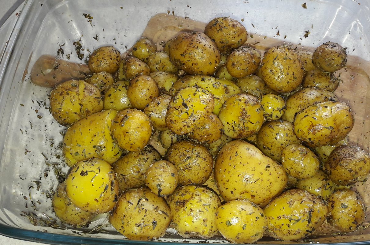 Pieczone ziemniaczki.