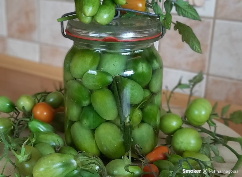  Kiszone zielone pomidory 