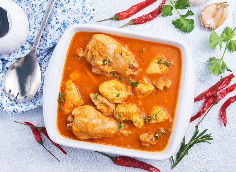  Butter chicken 