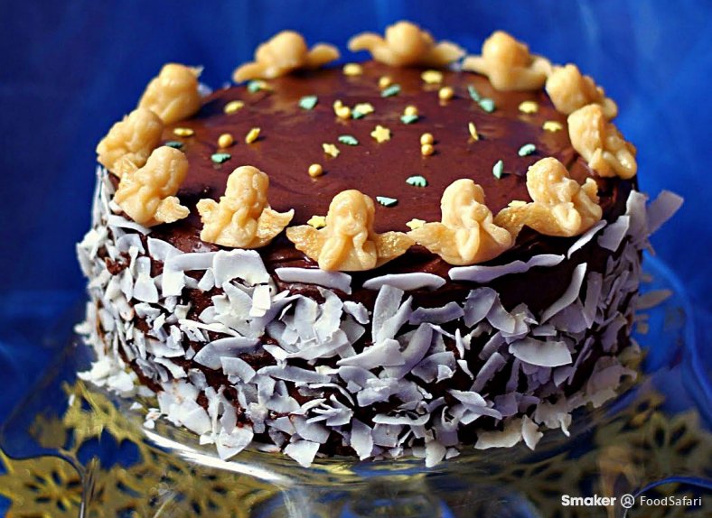  Tort migdałowo-czekoladowy 
