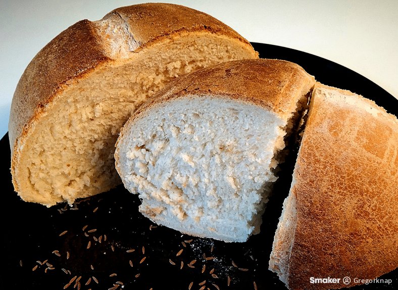  Domowy chleb z chrupiącą skórką 