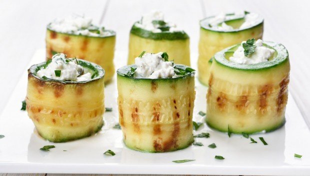 Roladki z cukinii, czyli świetna karnawałowa przekąska