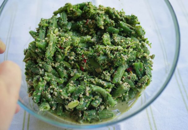 Sałatka z zielonej fasolki – Malachto
