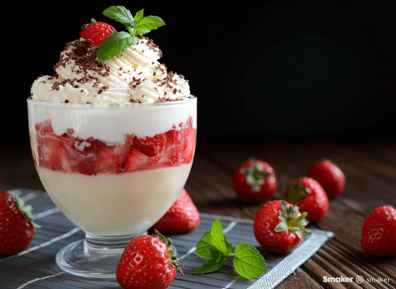  Truskawki z mascarpone 