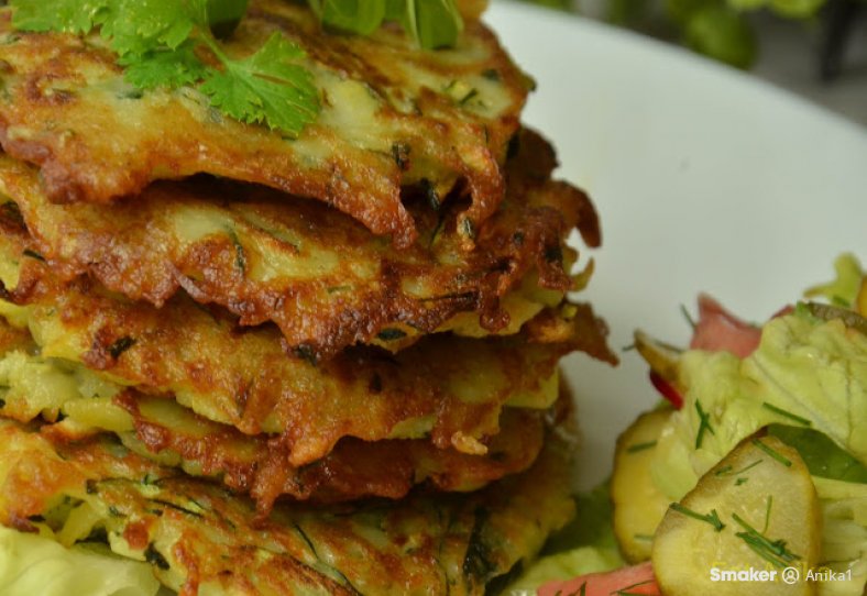 Placki Z Cukinii I Ziemniaków Kwestia Smaku smaker.pl