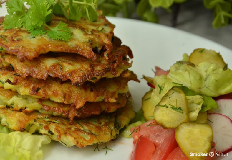 Placki Z Cukinii I Ziemniaków Kwestia Smaku smaker.pl