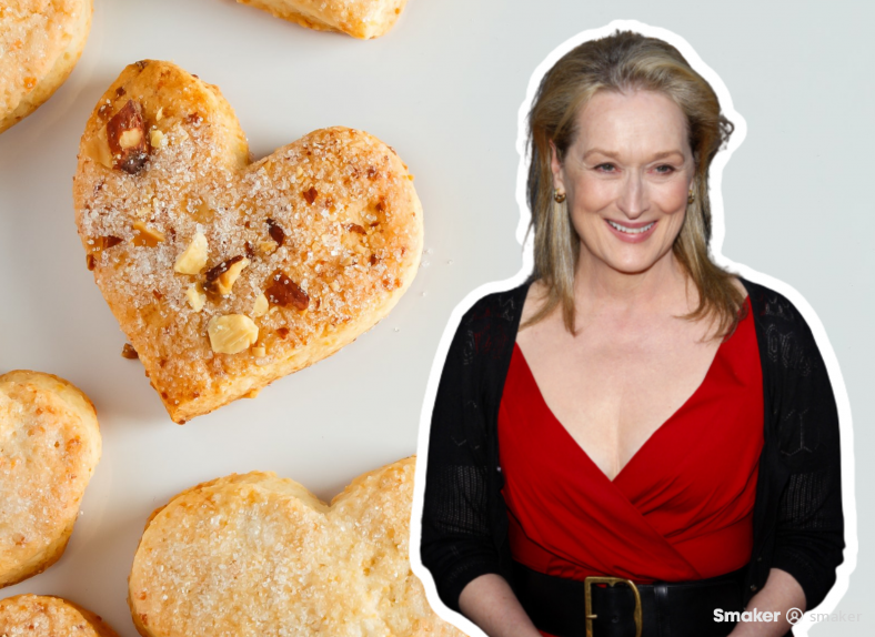  Migdałowe ciasteczka Meryl Streep 