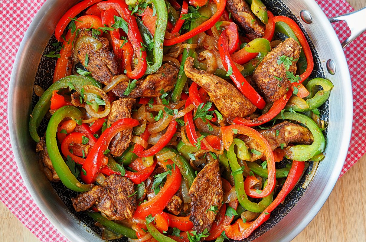 Fajitas z kurczakiem