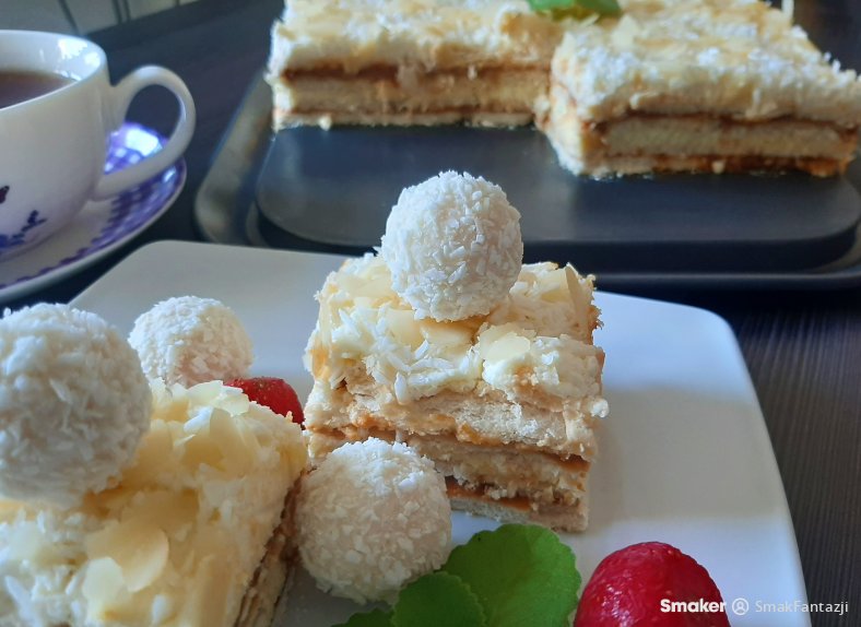 Ciasto na zimno- rafaello