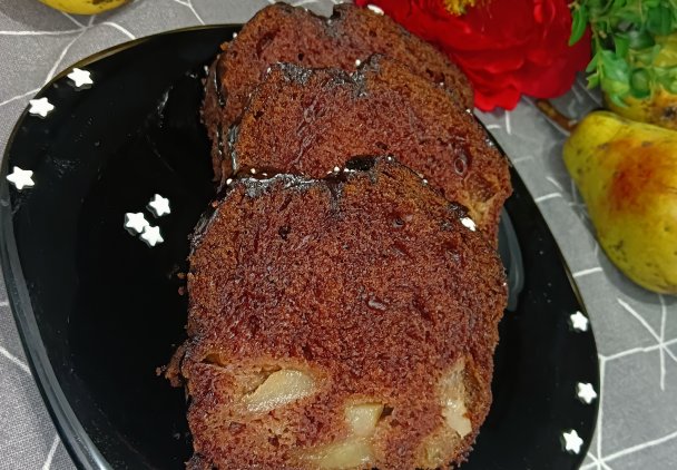 Ciasto " SALCESON " z gruszkami