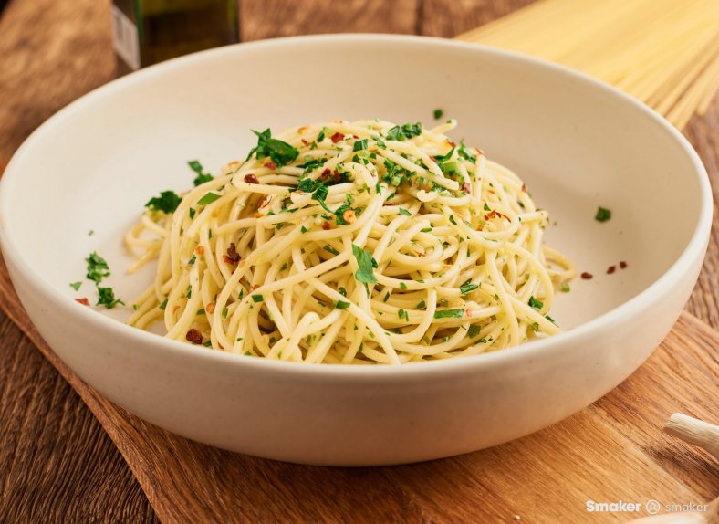 Makaron aglio olio