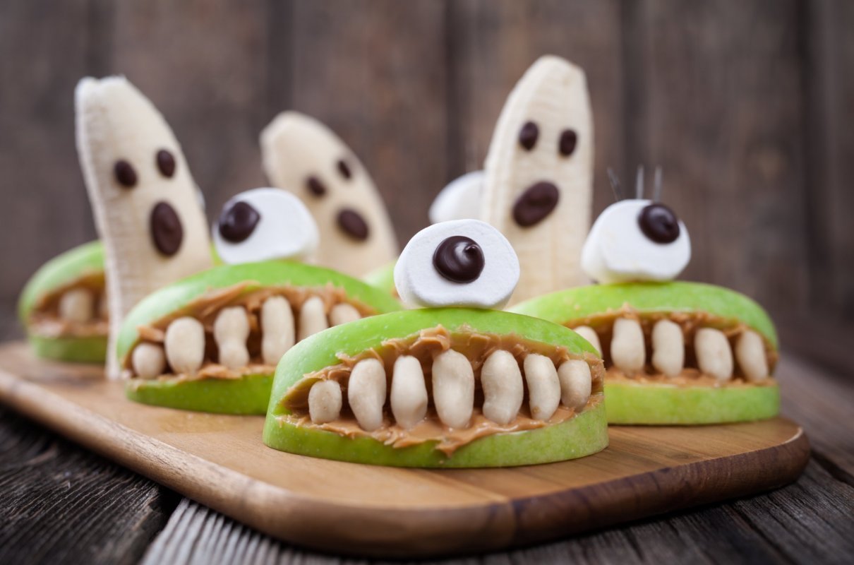Zdrowa przekąska na Halloween